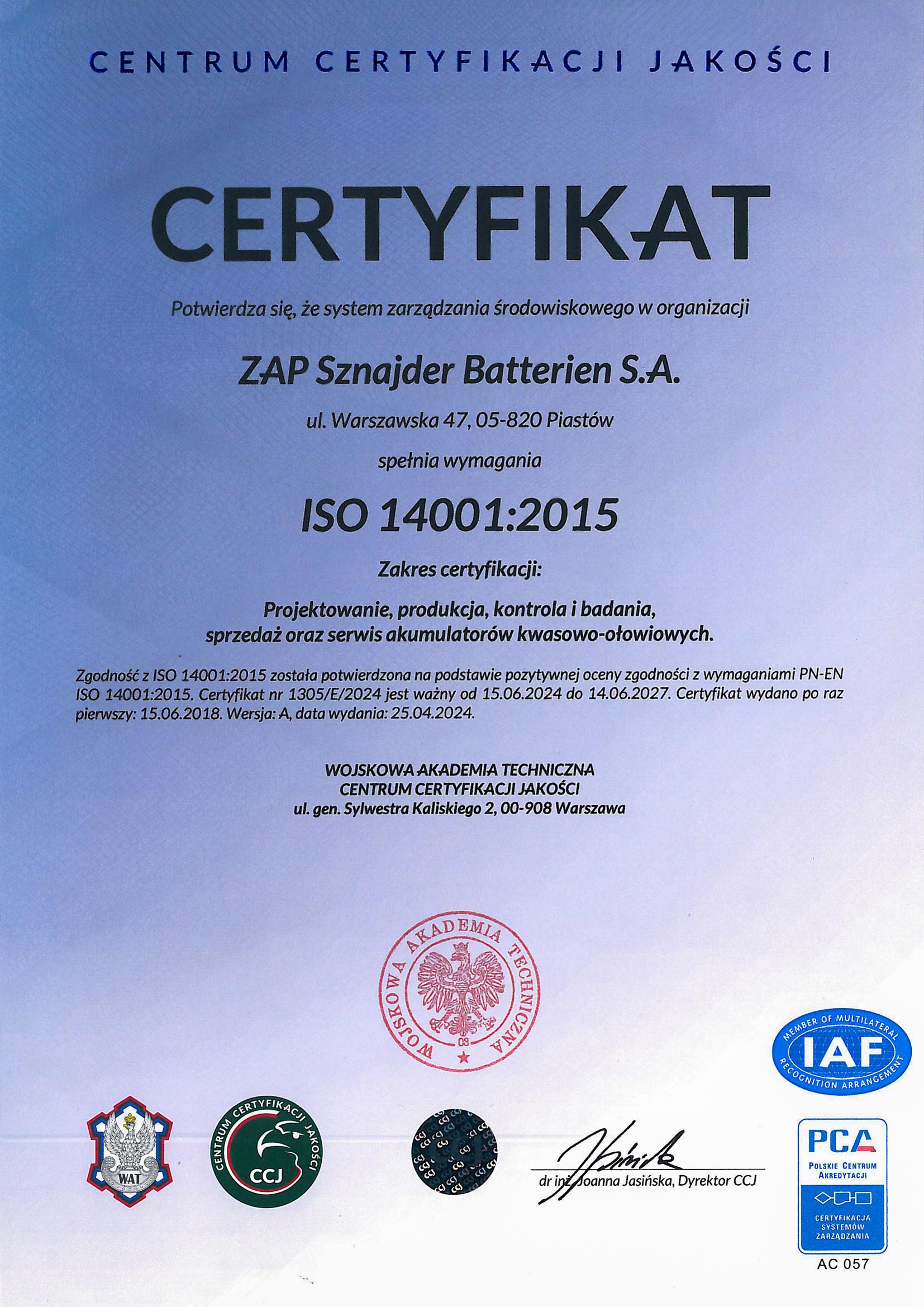 ISO 14001